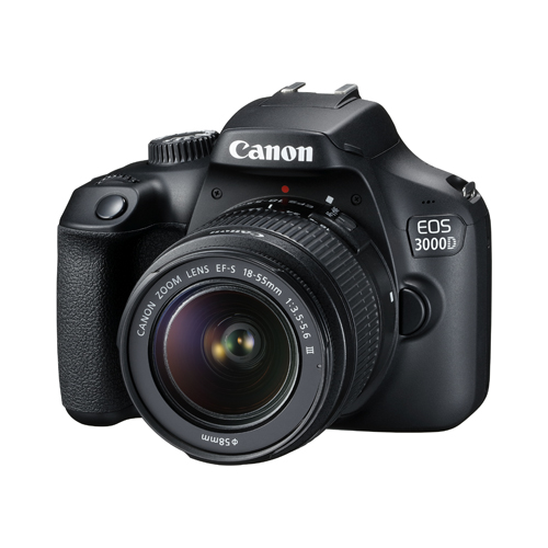 Canon Eos 3000D DSLR Camera view 2