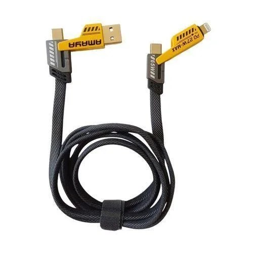 Flat Wire 2-IN-1 Fast Charging Cable – 65W / 27W view 5