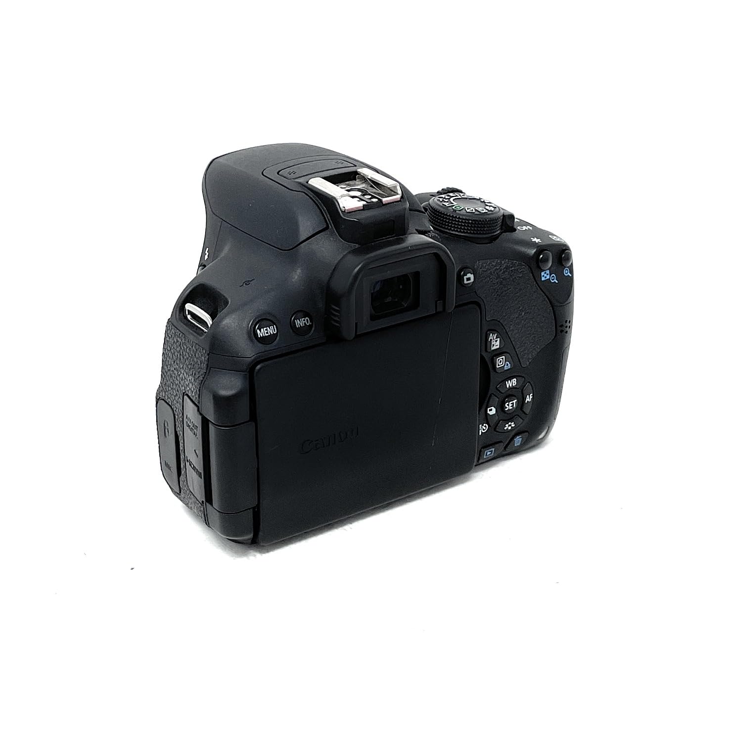 Canon Eos 700D DSLR Camera view 3