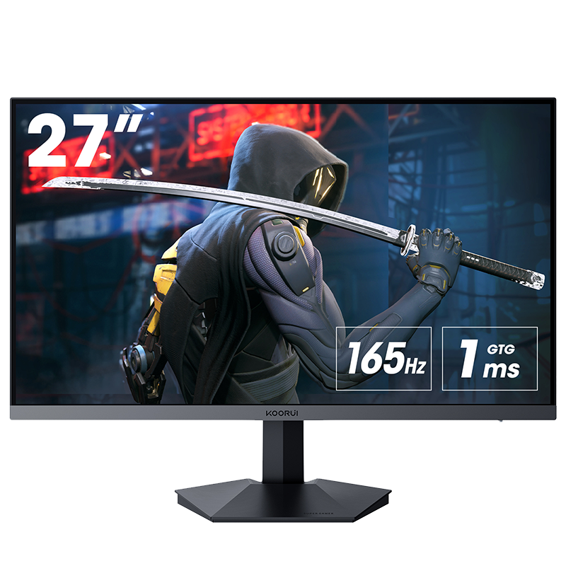 KOORUI 27GN06 27" IPS FHD 165Hz Gaming Monitor view 4