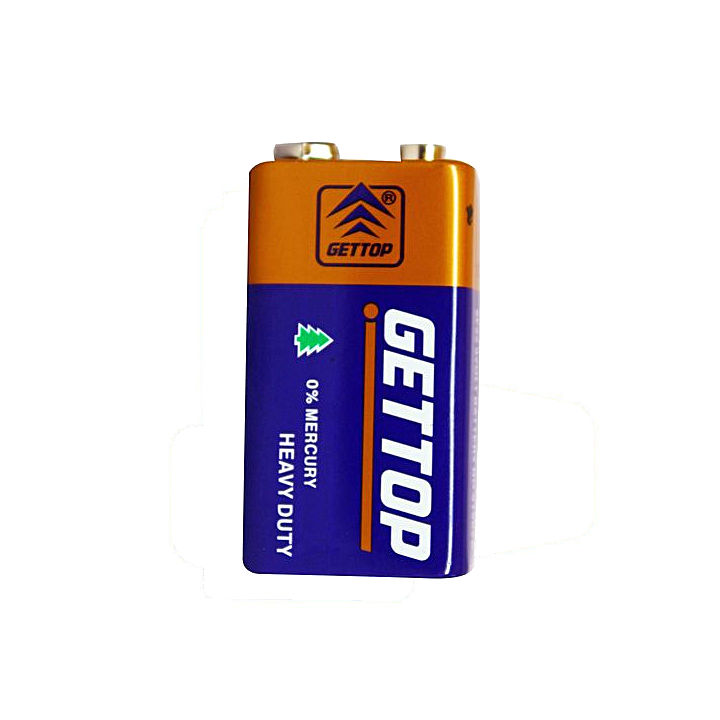 9V Battery Gettop Non-rechargeable