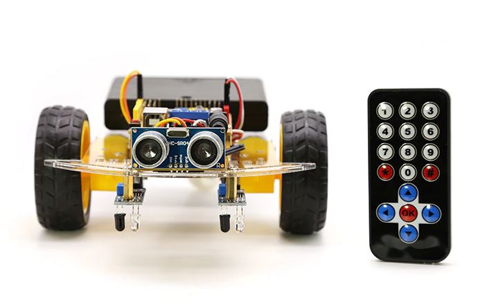 Cheapest Graphical Programming Smart Car Mixly Kit Stem Maker Teaching Aid Compatible With Arduino Robot Diy Toy Parts view 3