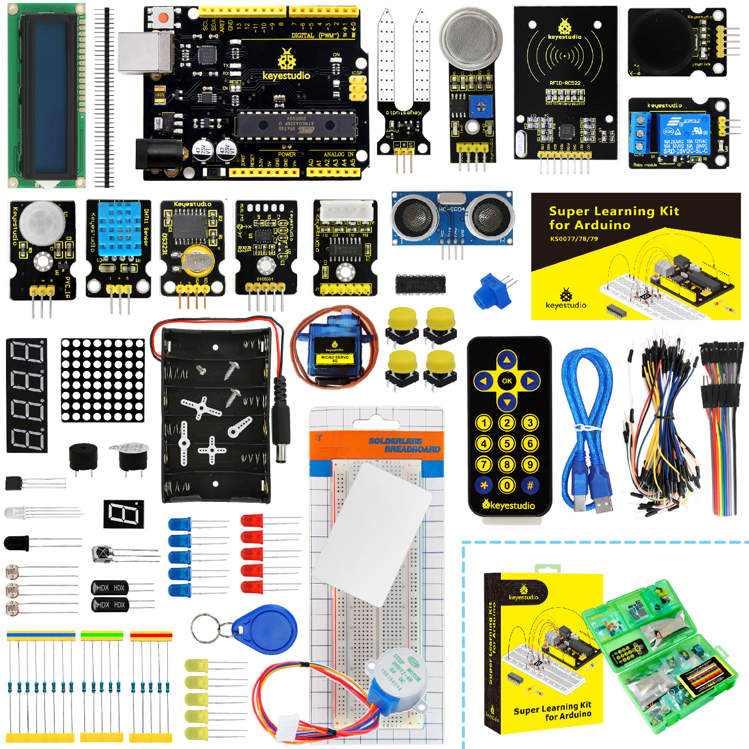 KEYESTUDIO Super Starter kit/Learning Kit for Arduino Education - STS