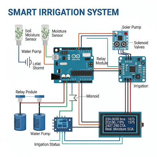 Smart Irrigation System - Arduino