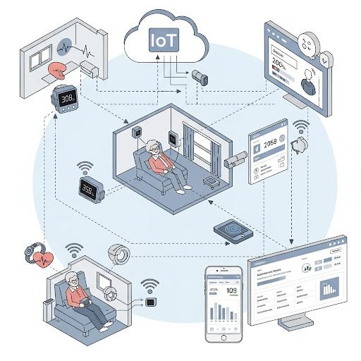 IoT-Based system for monitoring health conditions of eldery people in Rwanda - STS Project Implementation