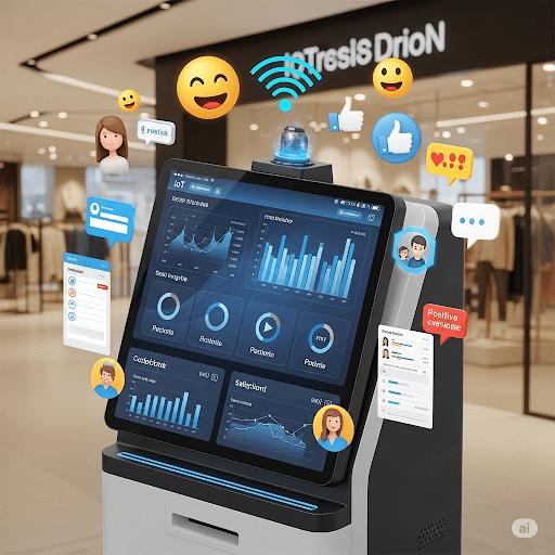 IoT Based Customer Satisfaction Machine - STS Project