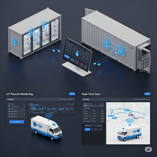 IOT remote monitoring solutions for efficient store and delivery of temperature-sensitive vaccines