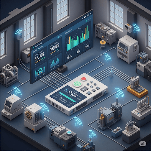 Smart energy monitoring and control system for traditional factories