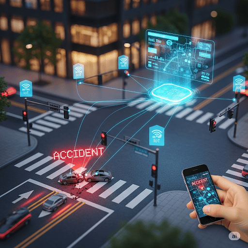 Accident Detection Based On IoT