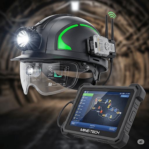 Smart miner helmet and monitoring system - IOT Project - STS Project Idea