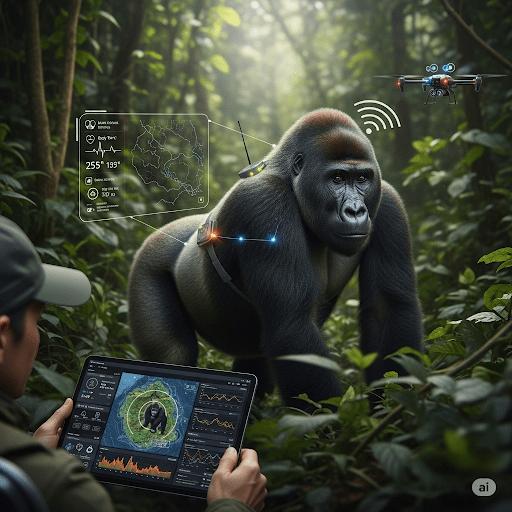 IoT Based Gorilla monitoring system - STS Project Idea