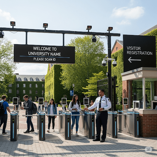 College gate check management system - IOT project