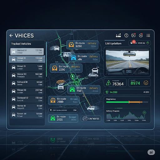 Vehicle tracking and management system - STS Project Idea