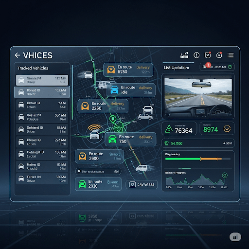Vehicle tracking and management system
