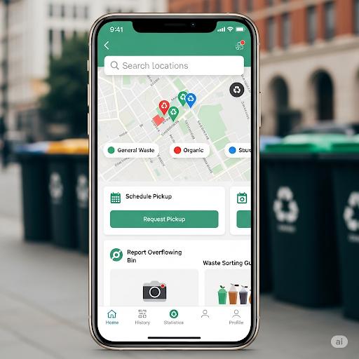 GARBAGE MANAGEMENT APPLICATION - STS Project