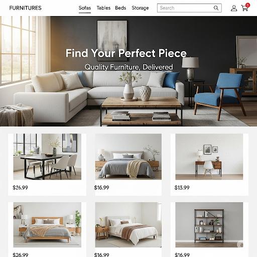 Platform for Advertising and Selling Furniture - STS Project
