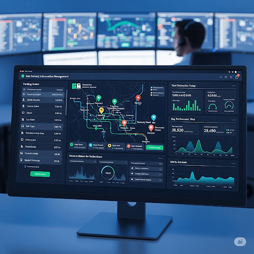 Gas Deliver Information Management System