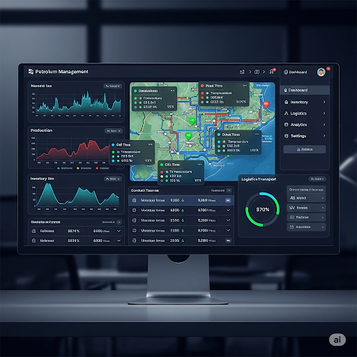 Petroleum station management system