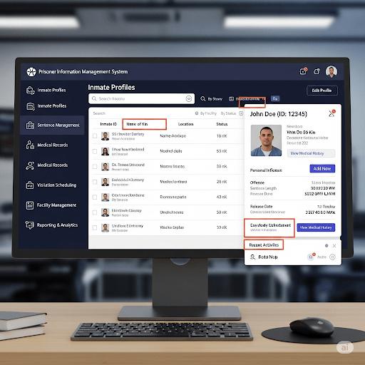 Prisoner's Management Information System - STS Project Idea