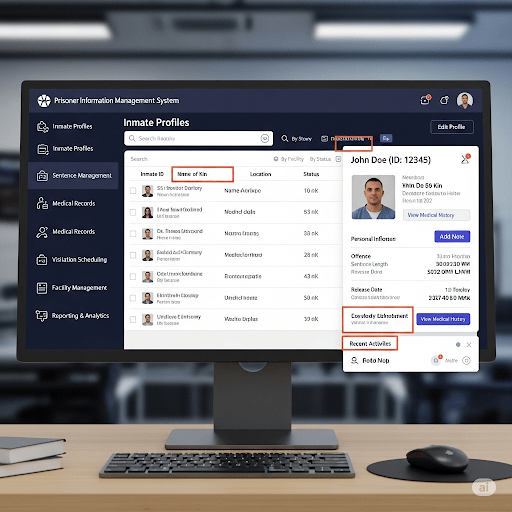 Prisoner's Management Information System