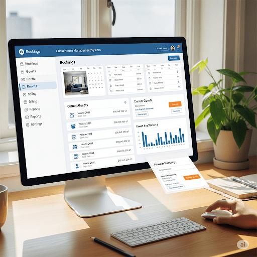 Online Guest house Management System - STS Project Idea