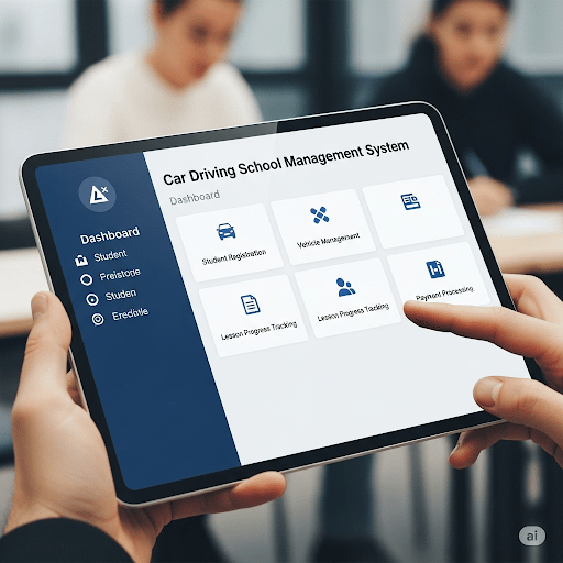 Car Driving School Management System