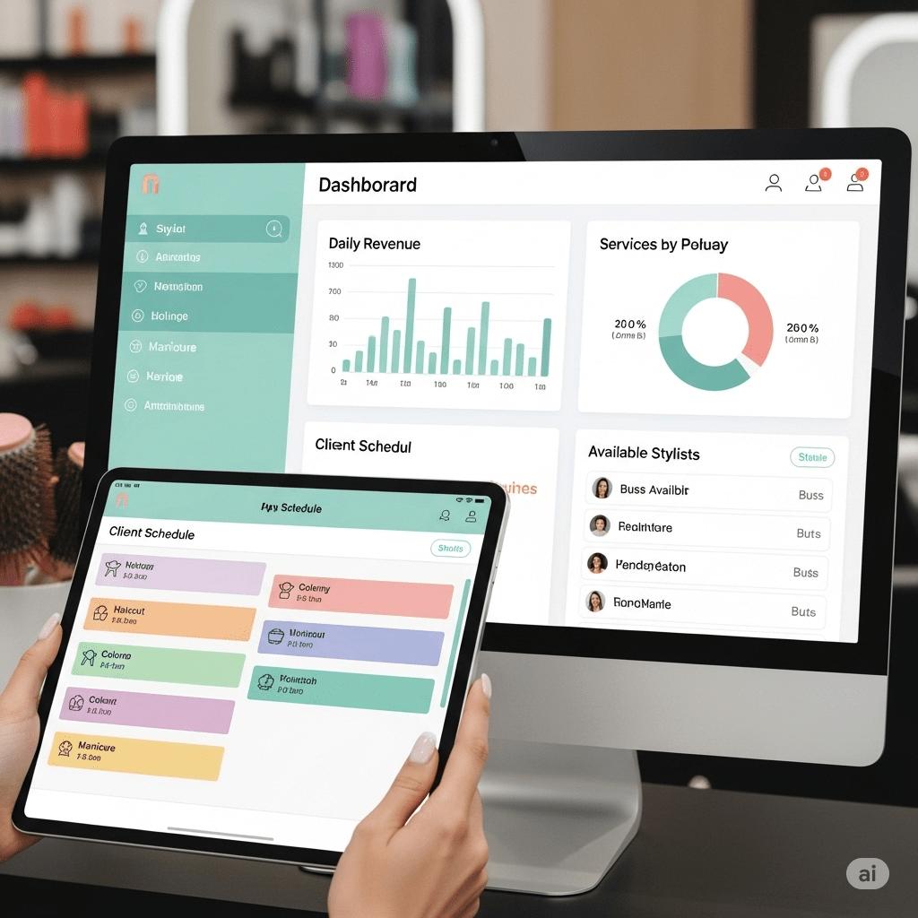 Salon management System Php project - STS Project Idea