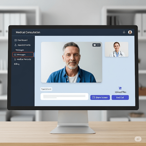 Medical Consultation Web App