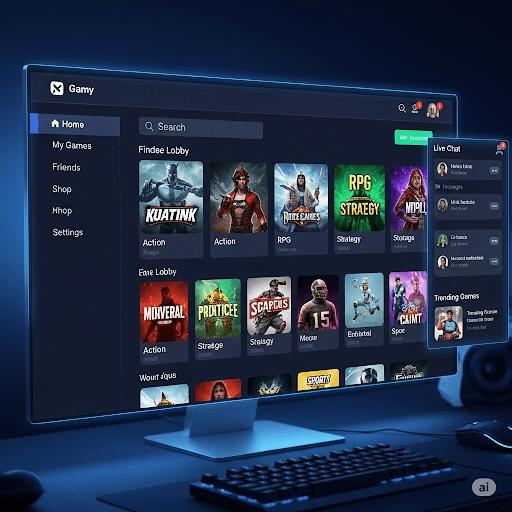 Online Gaming Apps - STS Project