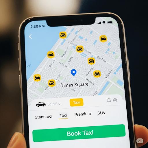 Taxi Booking App - STS Project