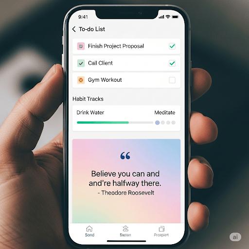 Productivity And Motivation App - STS Project