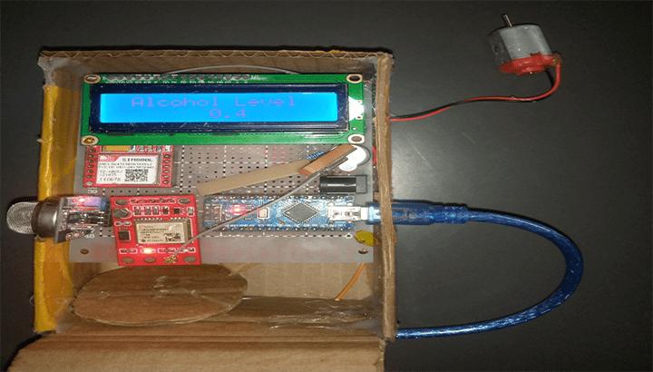 Drunk driving detection - Safe driving IOT project - STS Project Idea